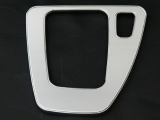 BMW 3꡼ ѥѡ E90 SHIFT BOARD COVER<br>WITH CHROME RING RHD ʥ᡼