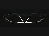 Mercedes-Benz C class ѥѡ W204 CHROME TAIL LIGHT RING ʥ᡼