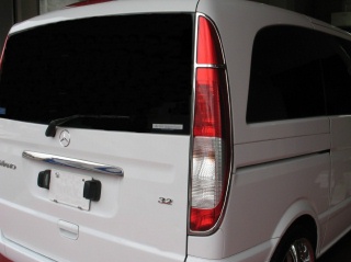Mercedes-Benz V class ѥѡ W639 CHROME TAIL LAMP RING 奤᡼