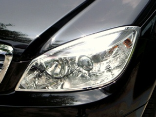 Mercedes-Benz C class ѥѡ W204 CHROME HEAD LIGHT RING 奤᡼