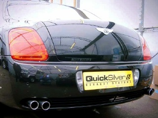 QUICK SILVER ٥ȥ졼 ե饤󥰥ѡ ѥѡ BENTLEY CONTINENTAL FRYING SPUR SPORTS EXHAUST 奤᡼
