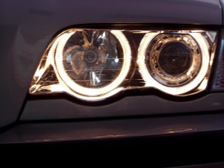 BMW 3꡼ ѥѡ SPARK E46 إåɥ饤 H7 RING ۥ磻ȡ 奤᡼
