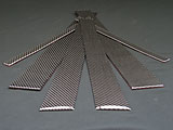 Mercedes-Benz ML class ѥѡ W163 ML CARBON PILLAR MOULDING BLACK ʥ᡼