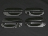 BMW 7꡼ ѥѡ BLACK CARBON DOOR HANDLE COVER<br>(RHD) ʥ᡼