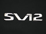Mercedes-Benz S class 用パーツ 『クローム エンブレム SV12』 商品イメージ