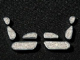 Mercedes-Benz S class 用パーツ 『パワーシート スイッチカバー スワロフスキー』 商品イメージ