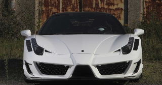 Ferrari ե顼 458 ꥢ ѥѡ إե顼458 Front Bonnet - Primed - ʥ᡼