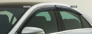ベンツ　 W２２１　Sクラス　ショートボディ用　メッキライン　ドアバイザー