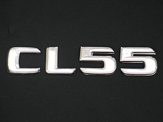 Mercedes-Benz CL class 用パーツ 『クローム エンブレム CL55』 商品イメージ