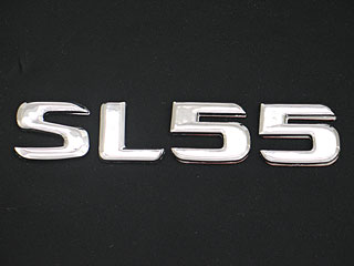 Mercedes-Benz SL class 用パーツ 『クローム エンブレム SL55』 商品イメージ
