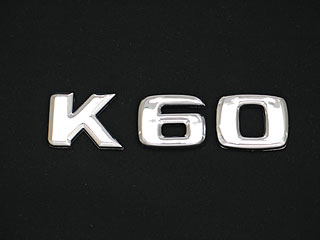 Mercedes-Benz CL class 用パーツ 『クロームエンブレム K60』 商品イメージ