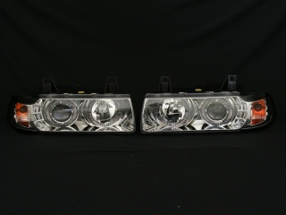 BMW 3꡼ ѥѡ E36 COUPE CHROME HEAD LIGHT<br>with WINKER ʥ᡼