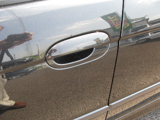 BMW 7꡼ ѥѡ BLACK CARBON DOOR HANDLE COVER<br>(LHD) 奤᡼
