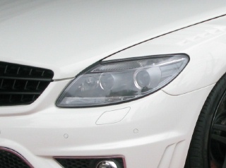 Mercedes-Benz CL class 用パーツ 『ヘッドライトリング』 装着イメージ