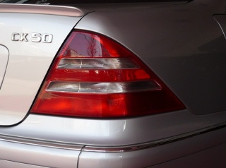 Mercedes-Benz S class 用パーツ 『W221 スタイル LEDテール クリア』 装着イメージ
