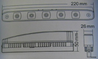 BMW  ѥѡ إǥ饤 26x220 S5-LED 奤᡼