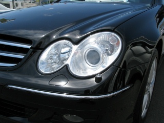 Mercedes-Benz CLK class W209 用パーツ／ヘッドライトリング W209