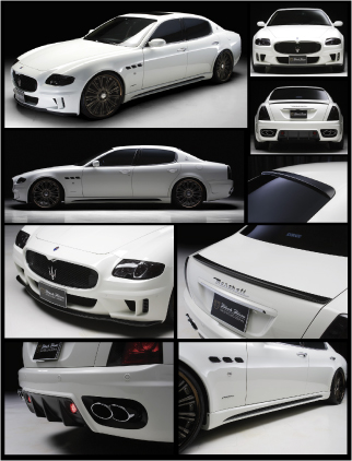 MASERATI ޥƥ Quattroporte ѥѡ إȥݥ BLACK BISON  åȡ 奤᡼