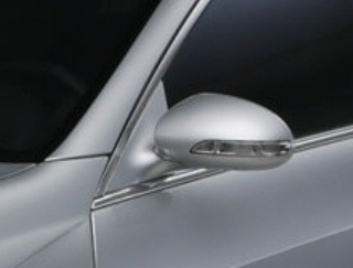Mercedes-Benz S class 用パーツ 『W221 10yスタイル ドアミラー Assy  SIL』 装着イメージ