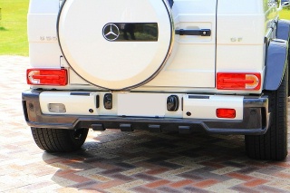 Mercedes-Benz G class 用パーツ 『ＧＦリアリップ ＦＲＰ』 装着イメージ
