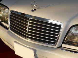 Mercedes-Benz S class 用パーツ 『W140 CL スタイルグリル』 装着イメージ