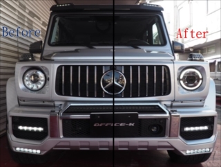 Mercedes-Benz G class ѥѡ W463 -06y 19yåϥإåɥ饤  奤᡼