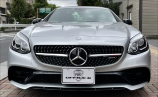 Mercedes-Benz SLC class 用パーツ 『R172 16y- SLCクラス パナメリカーナグリル』 装着イメージ