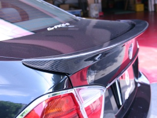 BMW 3꡼ ѥѡ E90 TRUNK SPOILER CARBON 奤᡼