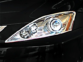 LEXUS IS ѥѡ IS250 CHROME HEAD LIGHT RING 奤᡼