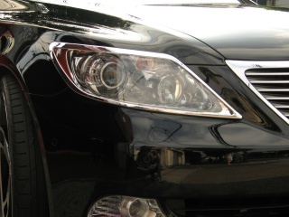 LEXUS LS ѥѡ LS460 CHROME HEAD LIGHT RING 奤᡼