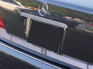 Mercedes-Benz S class 用パーツ 『W140 クロームトランクリッドモール』 装着イメージ