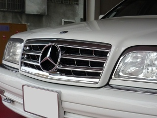 Mercedes-Benz S class 用パーツ 『SL スタイルグリル』 装着イメージ