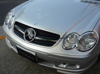 Mercedes-Benz SL class 用パーツ 『R230 NEW SL スタイルグリル』 装着イメージ