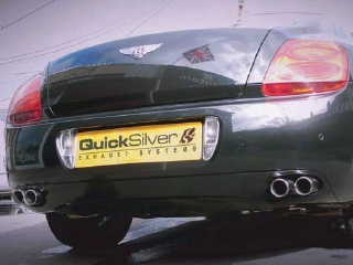 QUICK SILVER ٥ȥ졼 ͥ󥿥 GT ѥѡ BENTLEY CONTINENTAL GT SPORTS EXHAUST 奤᡼
