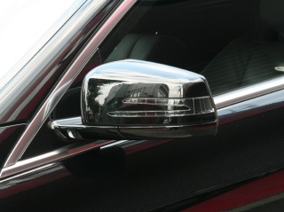 Mercedes-Benz S class 用パーツ 『W221 10yスタイル ドアミラー Assy  BK』 装着イメージ