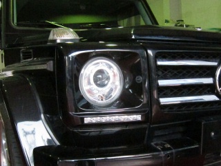 Mercedes-Benz G class ѥѡ W463 13LED DAY TIME LIGTH with COVER BK 奤᡼