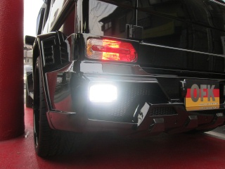 Mercedes-Benz G class 用パーツ 『iiD W463 専用LED BACK LAMP BULB』 装着イメージ
