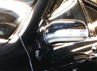 Mercedes-Benz S class 用パーツ 『クロームミラーカバー』 装着イメージ