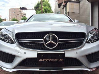 Mercedes-Benz C class ѥѡ W205  C63 STYLE GRILL ֥å 奤᡼