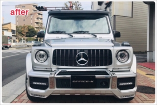 Mercedes-Benz G class ѥѡ W463 19-G63å +إåɥ饤ȥС 744SL 奤᡼