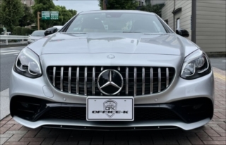 Mercedes-Benz SLC class 用パーツ 『R172 16y- SLCクラス パナメリカーナグリル』 装着イメージ