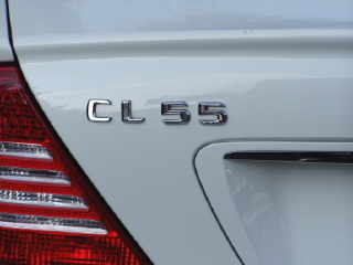Mercedes-Benz CL class 用パーツ 『クローム エンブレム CL55』 装着イメージ