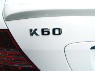Mercedes-Benz S class 用パーツ 『クロームエンブレム K60』 装着イメージ