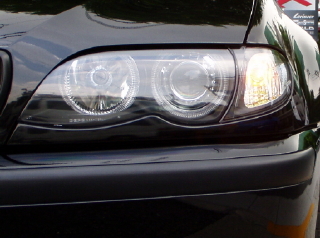 BMW 3꡼ ѥѡ SPARK E46  إåɥ饤HID RING ۥ磻ȡ 奤᡼